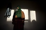BAMIYAN, AFGHANISTAN - OCTOBER 8: A battered 2... BAMIYAN, AFGHANISTAN - OCTOBER 8: A battered 2...
